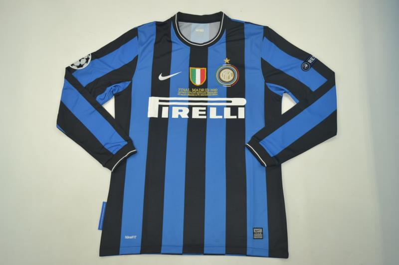 AAA Quality Inter milan 2010 UCL Finals Home Long Jersey